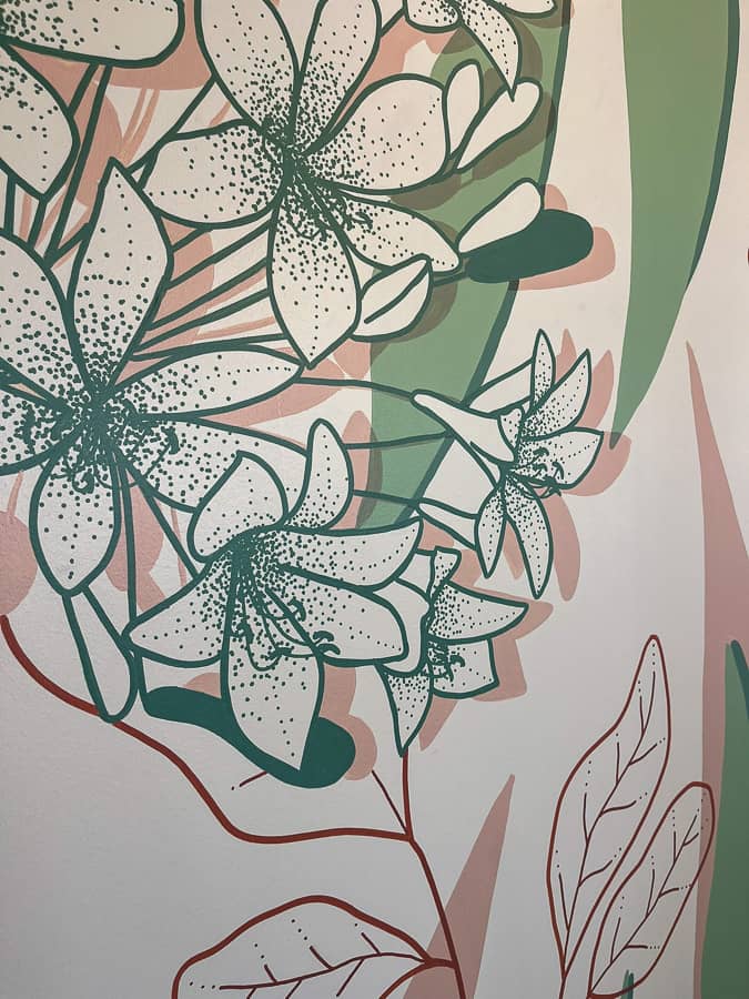 sianali fresque murale restaurant mow&my 6