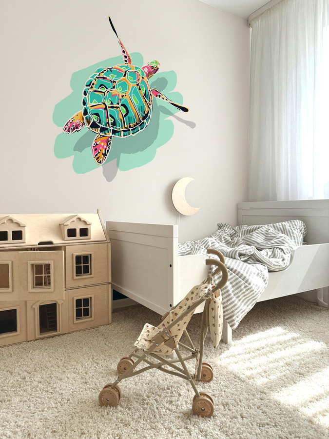 flash tortue graphique mockup chambre 2